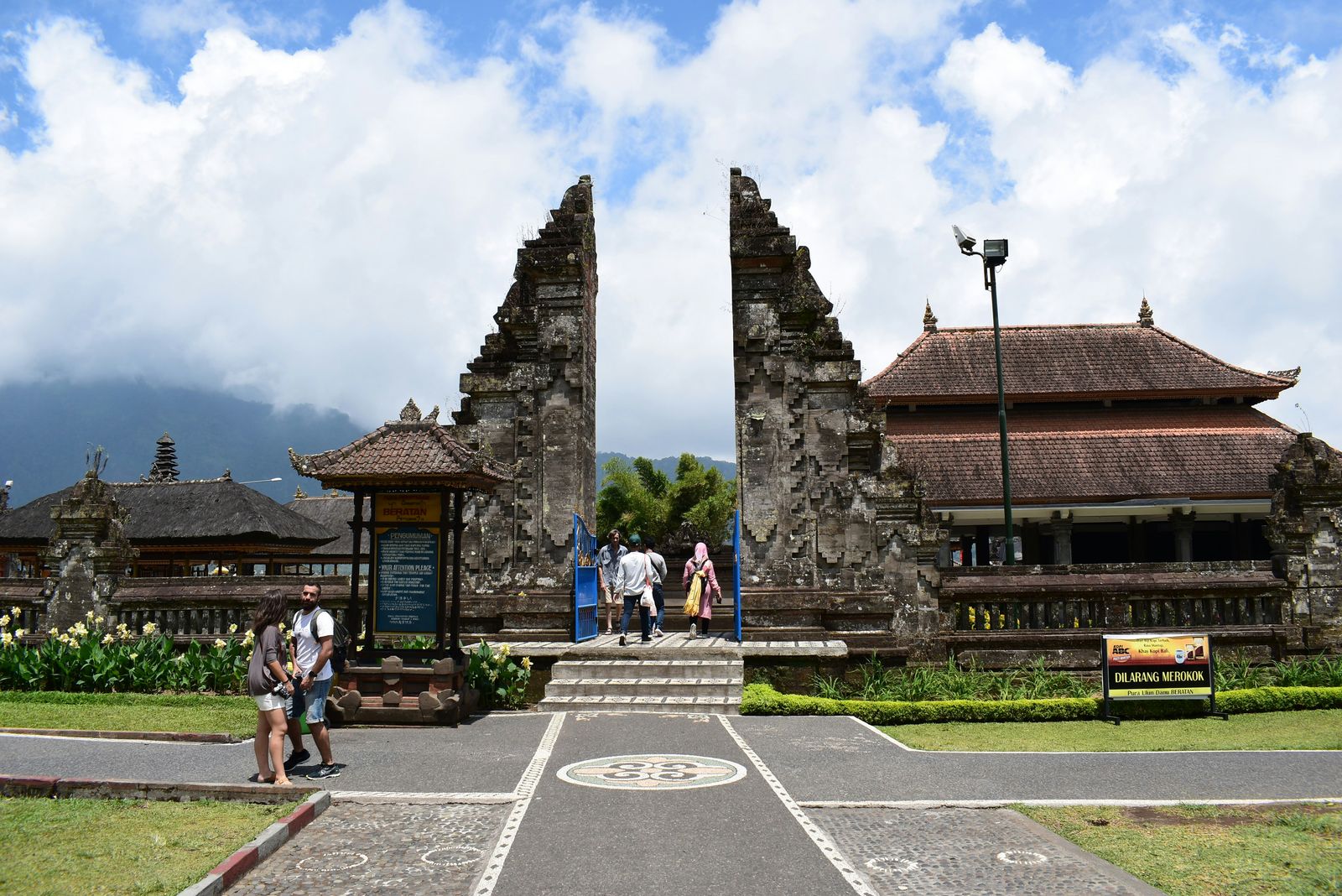 Ulun Danu Beratan temple on the lake in the Bedugul highlands