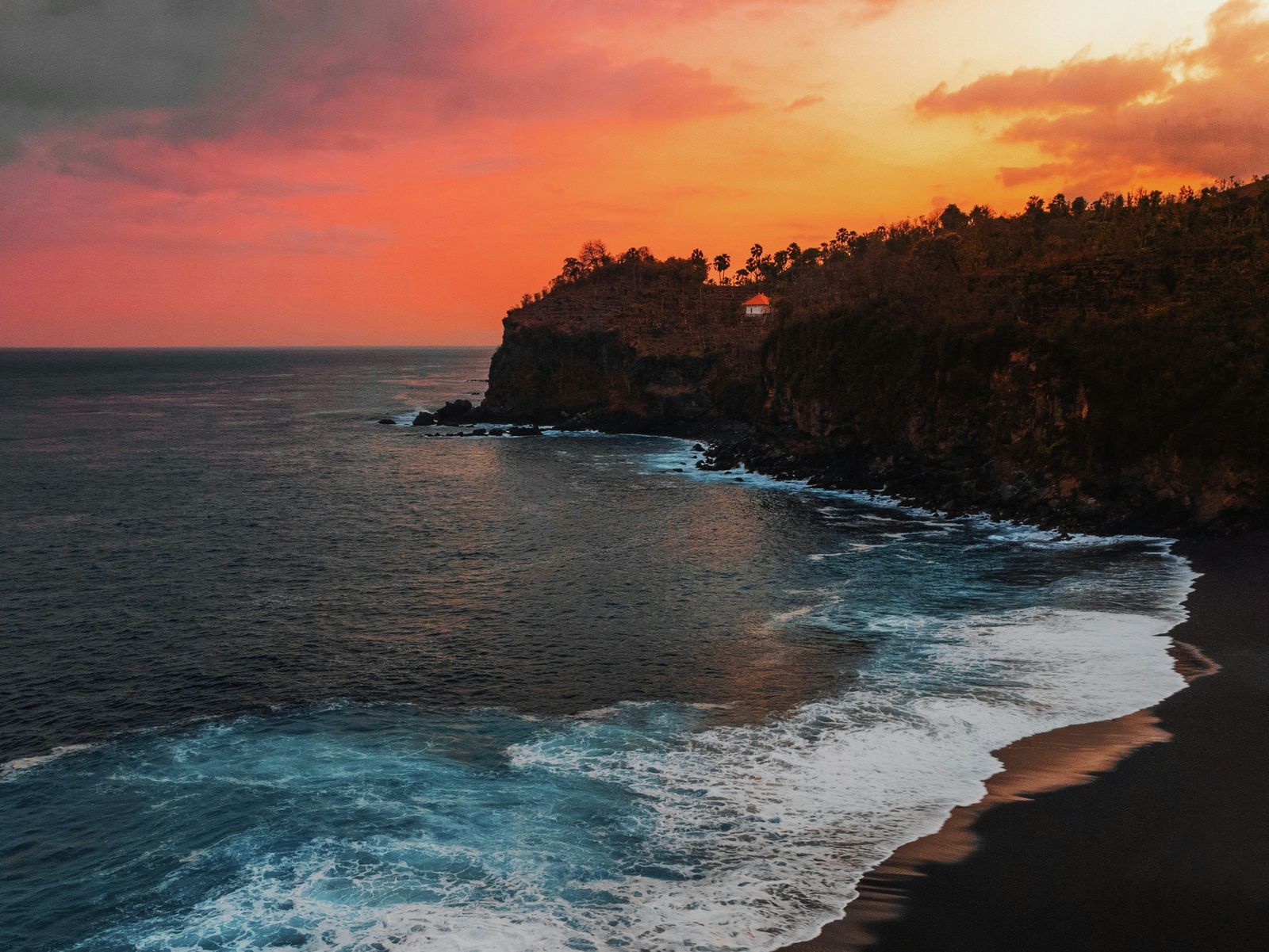 Virgin Beach in Karangasem on Bali's east coast