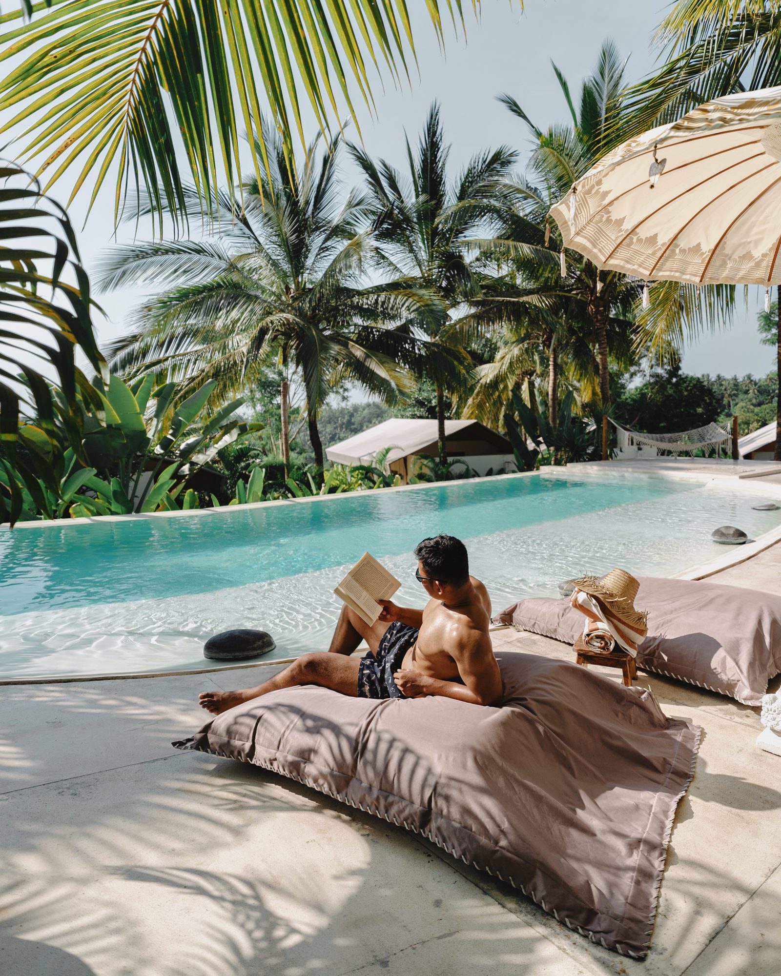 Autentik Penida, a tented glamping retreat in Nusa Penida, photographed by Kadek Aris