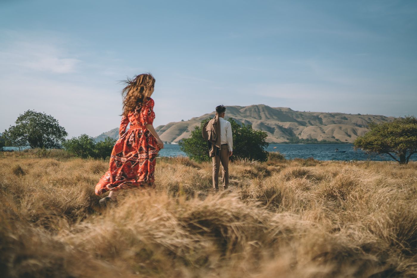 Prewedding of Sophia and Goh Cheng En across Labuan Bajo and Nusa Penida